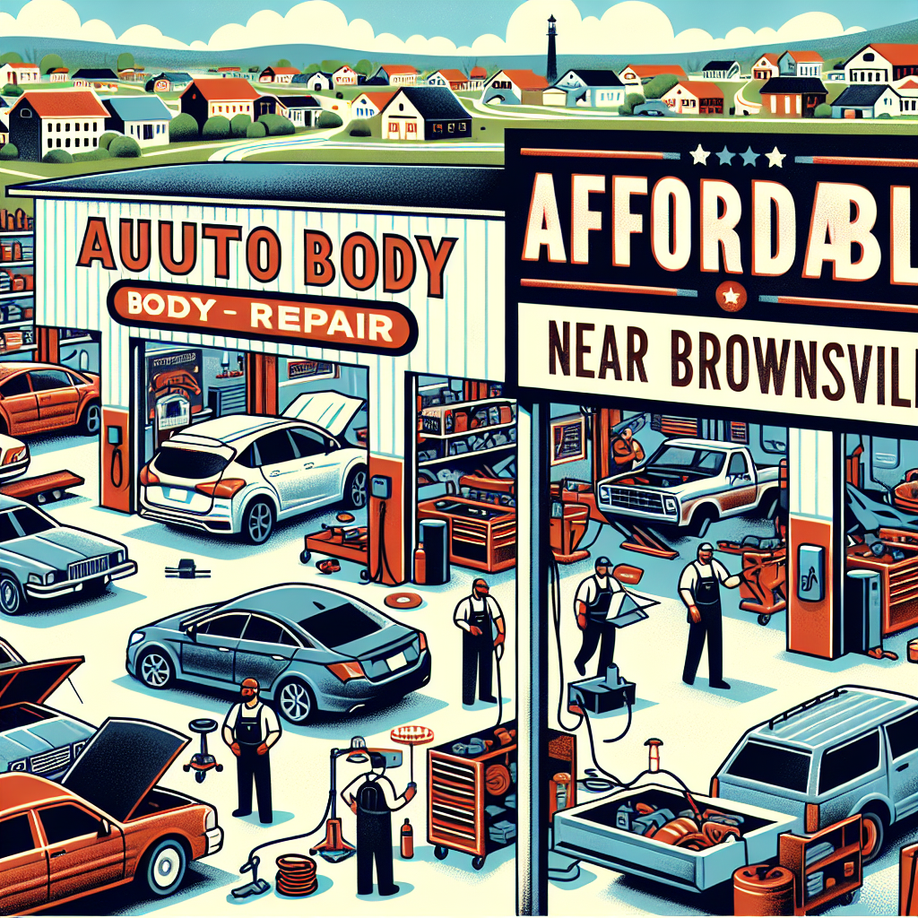 Affordable Auto Body Repair Near Brownsville: What to Expect
