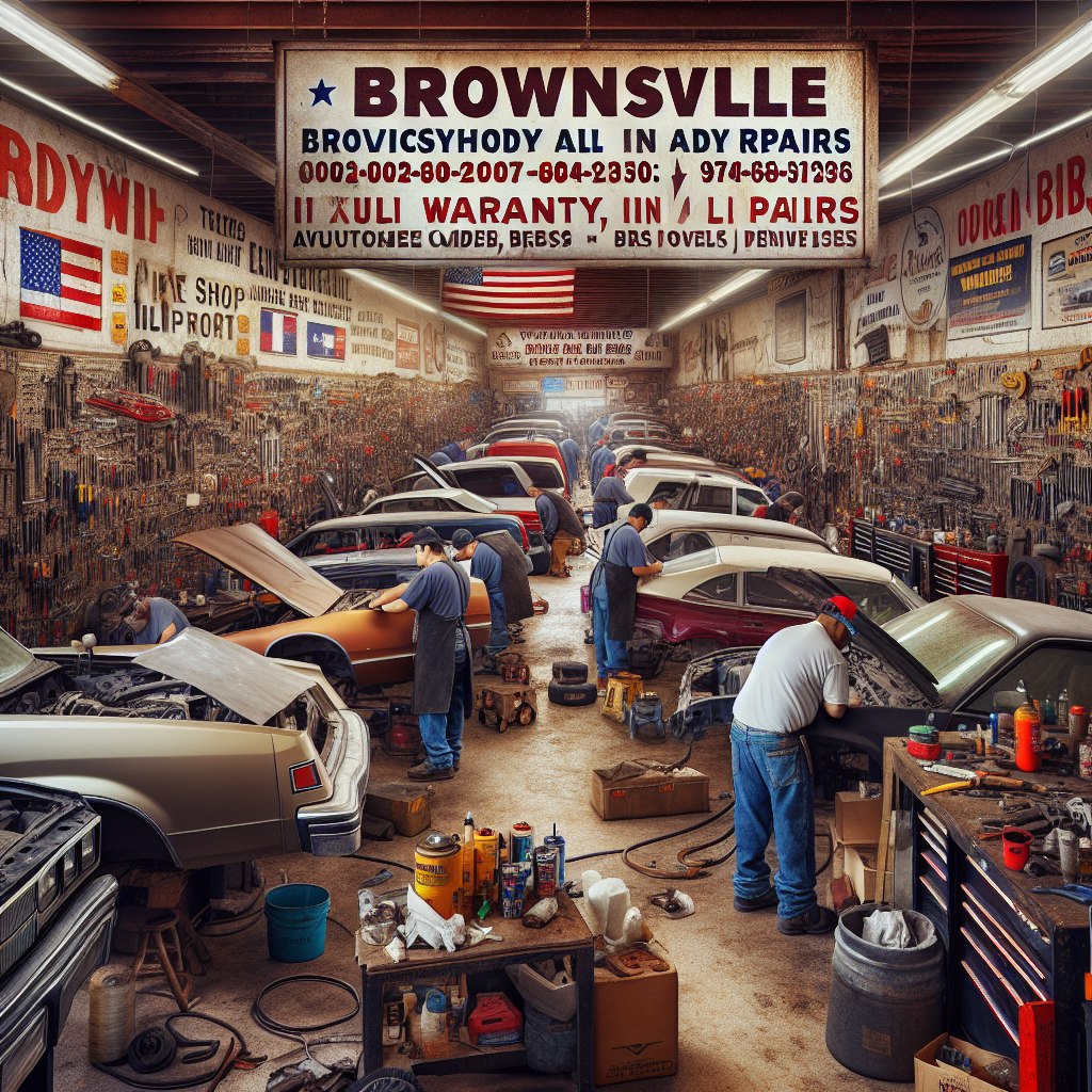 Brownsville Body Shop That Offers Warranty on All Repairs