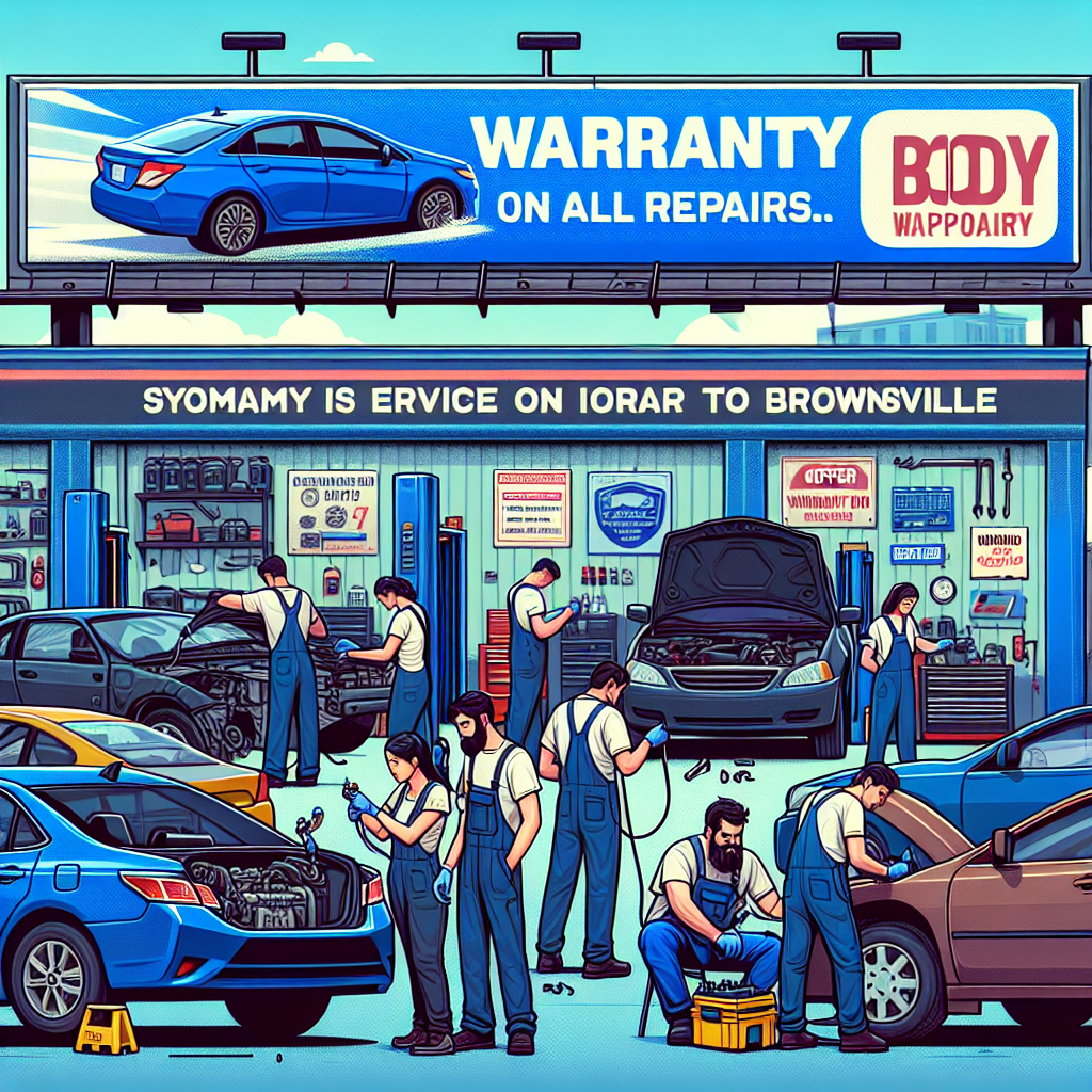 Brownsville Body Shop That Offers Warranty on All Repairs