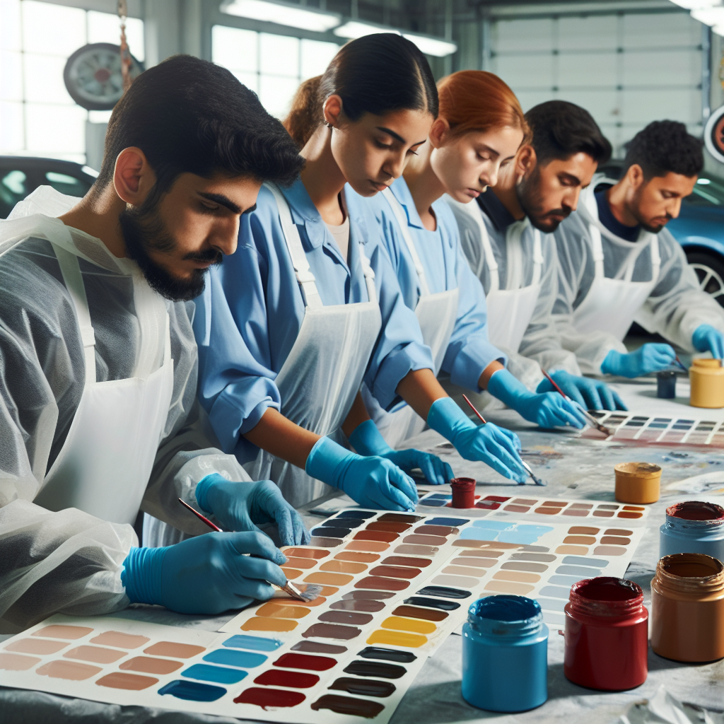 Paint Matching Experts in Brownsville Auto Body Repairs