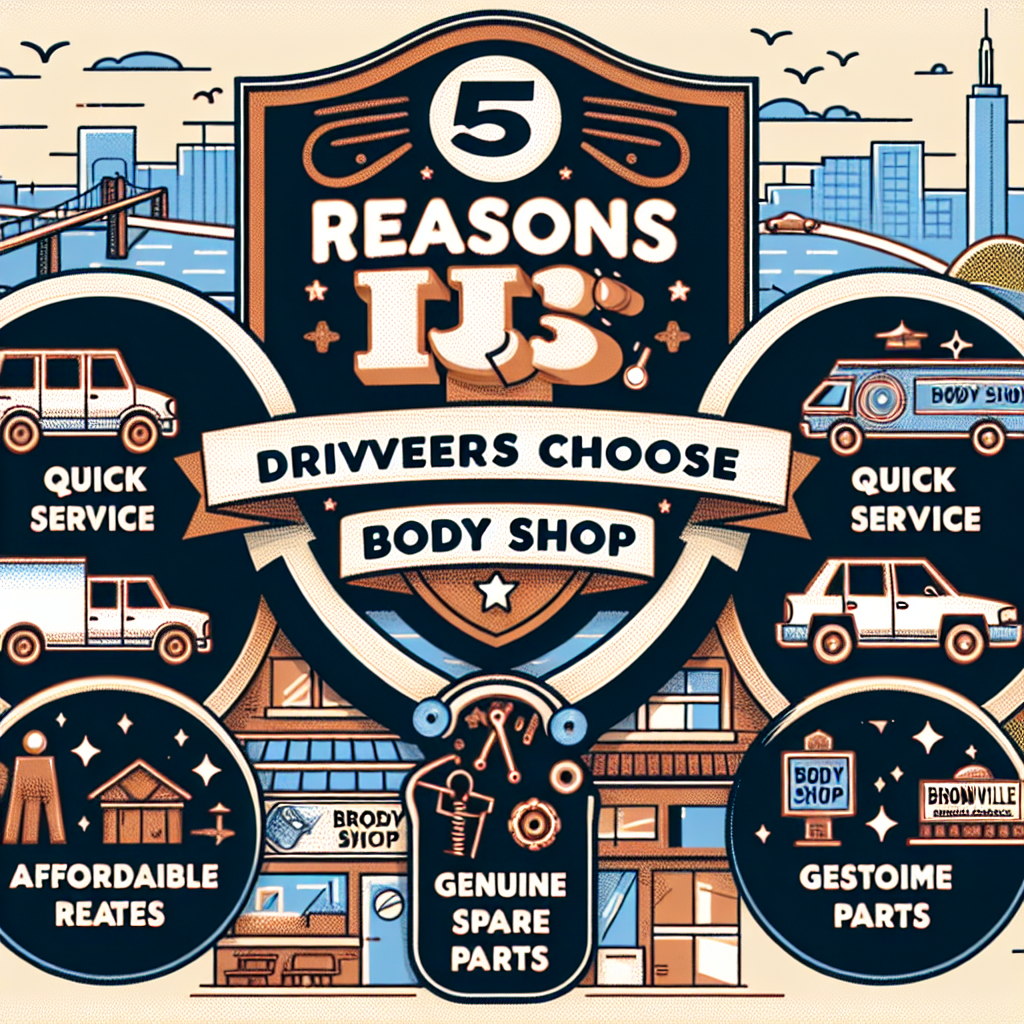 Top 5 Reasons Brownsville Drivers Choose Our Body Shop